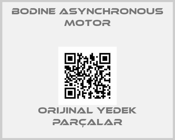BODINE Asynchronous motor