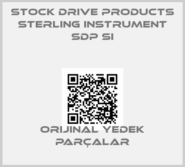 Stock Drive Products Sterling instrument Sdp Si