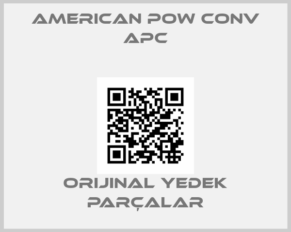 American Pow Conv APC