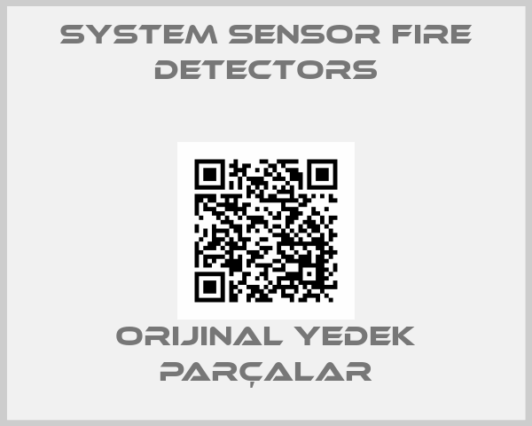 System sensor fire detectors